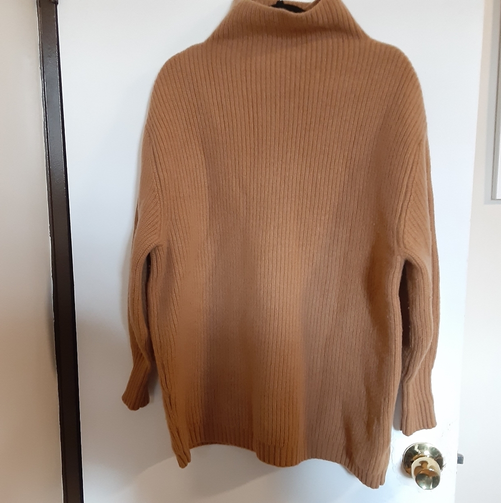 SOLD H&M Camel Turtleneck Sweater